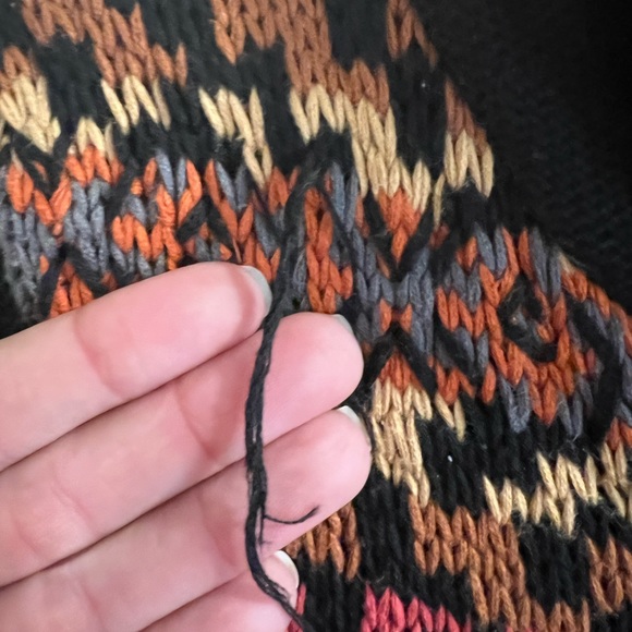 RXB Black and Multicolor Cardigan - Picture 6 of 6